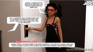 ✅️ Porno comic O Desejo de Hannah 2 sex comic jovem morena ...